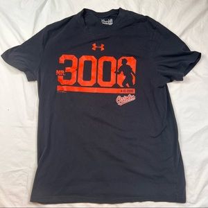 UNDER ARMOUR HeatGear “Mr. 3000” Cal Ripken Jr. men’s shirt size L A020922